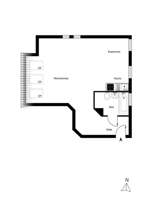 2. Obergeschoss Grundriss