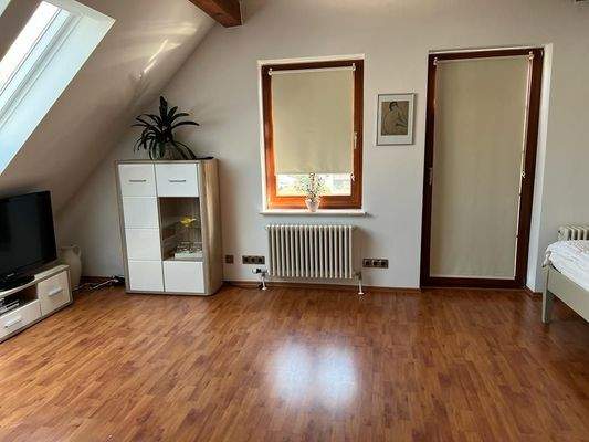 Ansicht einer Räumlichkeit im Dachgeschoss