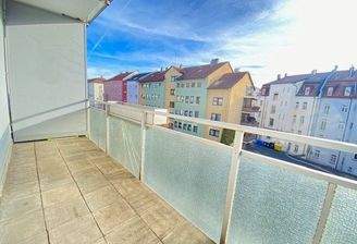 Balkon Sicht Richtung Ost