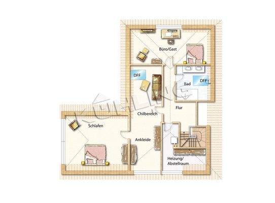 Grundriss OG - Abweichungen vorbehalten -