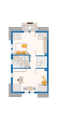 Grundriss / Skizze Dachgeschoss 