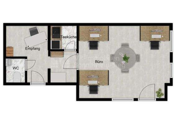 2984 Grundriss Büro