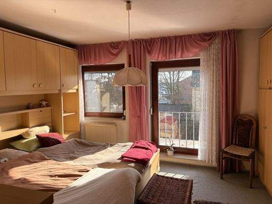 ...mit französischem Balkon