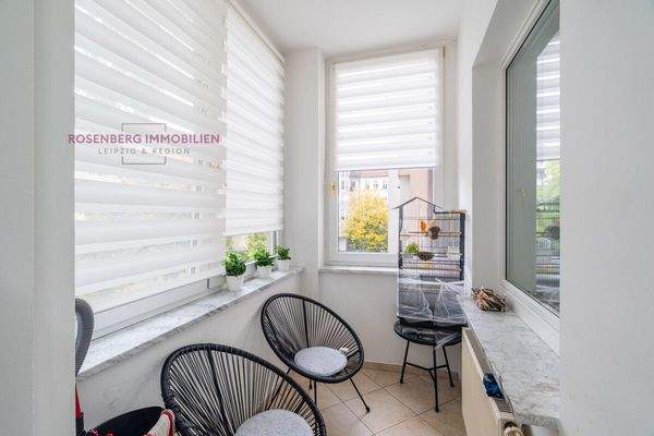 Immobilie in Leipzig/Schönefeld zu verkaufen_Loggia