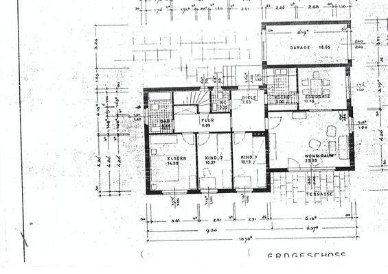 Grundriss, Wohnfläche