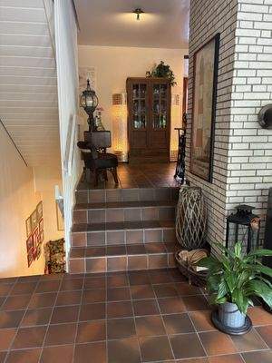 Zugang Wohnzimmer in das Studio