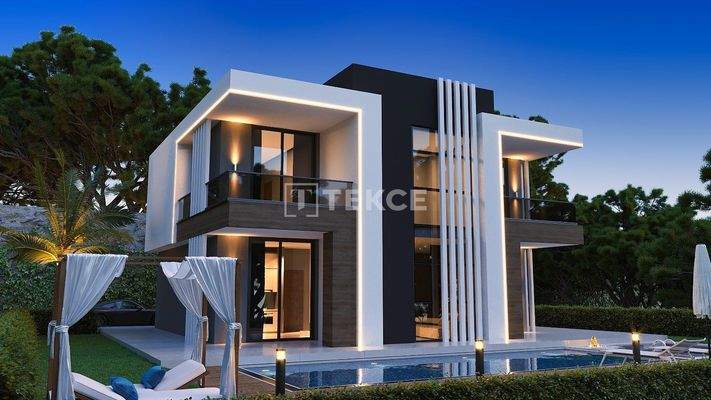 Detached Villas with Smart Home System in Alanya Kargıcak