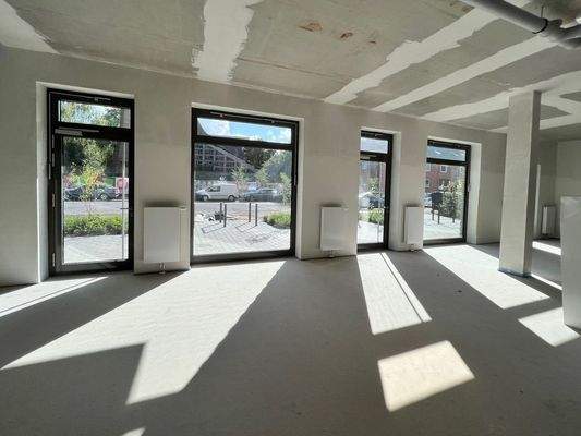 Ladenbereich Fenster