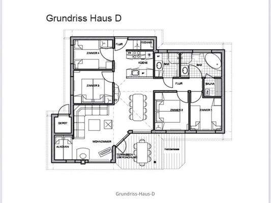 Grundriss Haus D