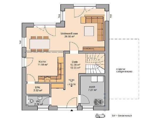 Grundriss Erdgeschoss