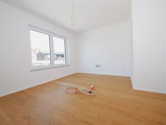 Küche mit goßem Fenster Haus 4