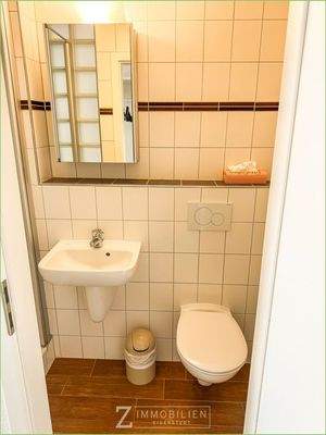 Blick in das Duschbad