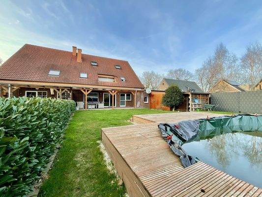 Außenansicht Gartenseite