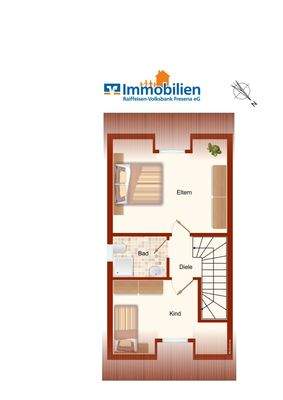 Grundriss Obergeschoss