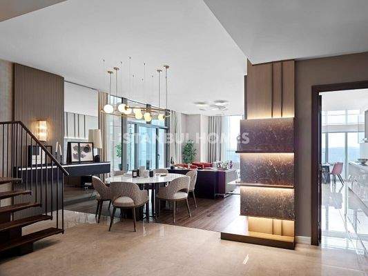 Panoramic City View Spacious Apartments in Sariyer Istanbul