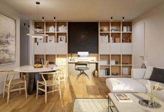 Visualisierung Wohen, Essen, Kochen