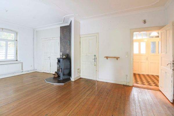 Wohnbereich mit Kaminofen