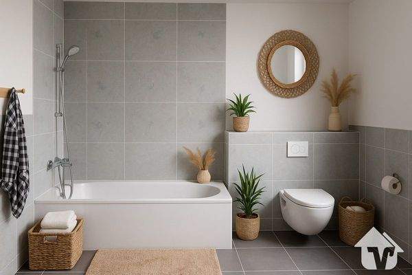 Badezimmer Visualisierung 