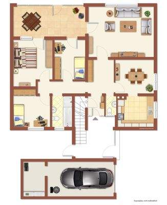 Grundriss Erdgeschoss