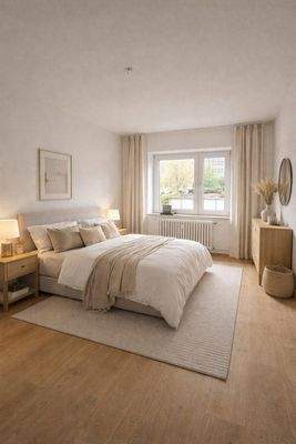 Visualisierung Schlafzimmer