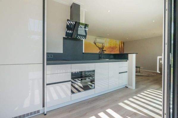 Moderne Küche Chalet Schouwen Duin Vollständig Ausgestattet001