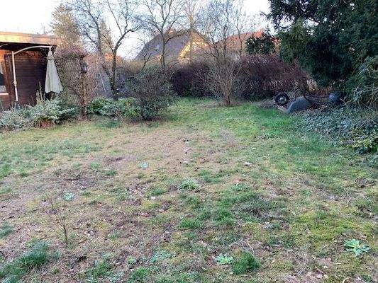 Blick über den Garten