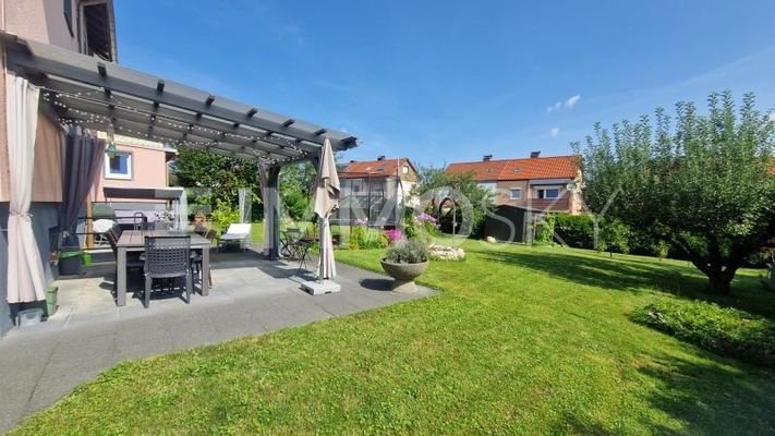 Garten und Terrasse Ausblick