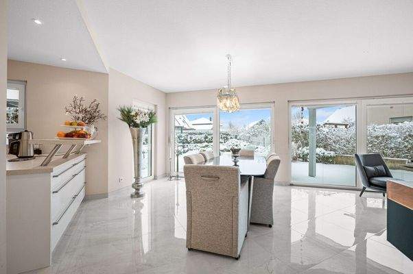 Übergang zur Terrasse