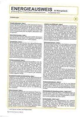 Energieausweis Seite 5