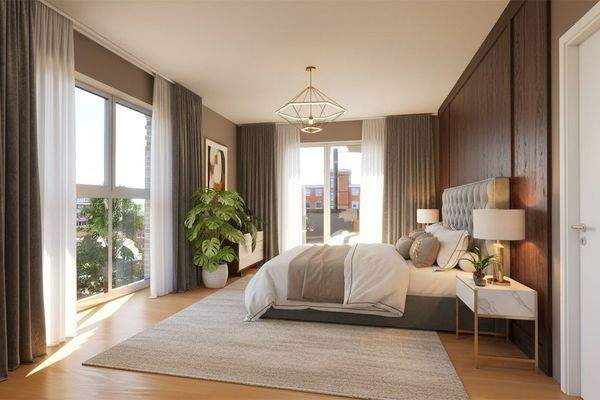 Einrichtungsbeispiel Schlafzimmer