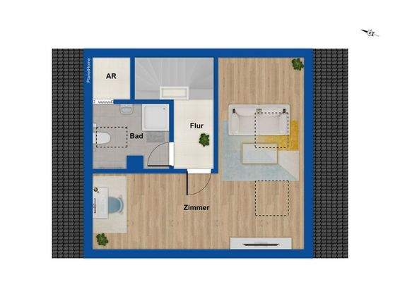 Grundriss Dachgeschoss