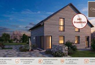 Design 16 Holzfassade grau