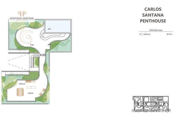 Penthouse Grundriss 2