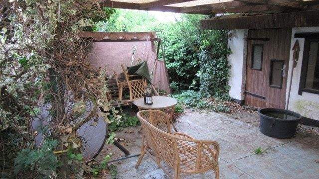 überdachte Terrasse