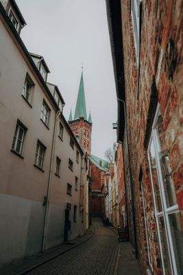 Nebenstraße/Hauszugang