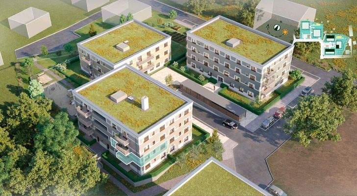 Moderne Eigentumswohnung mit Balkon