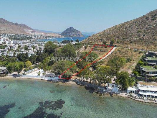 Elegant Apartments in a Project with Private Beach in Bodrum