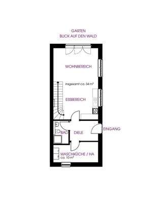 GRUNDRISS ERDGESCHOSS