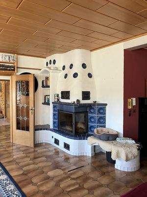 Kaminofen im Wohnbereich