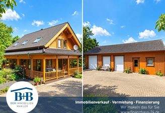 Sommerliches Landhaus mit Garage