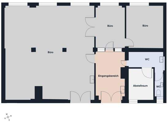 Grundriss ohne Maßstab