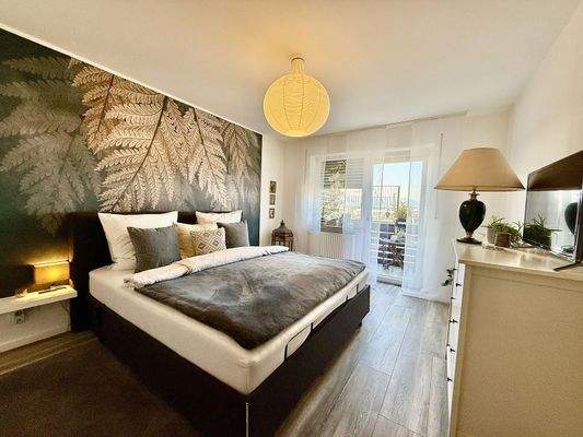 Schlafzimmer Wohnbereich Bsp. Wohnung 1