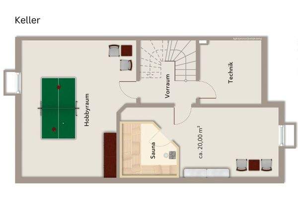 Grundriss Keller