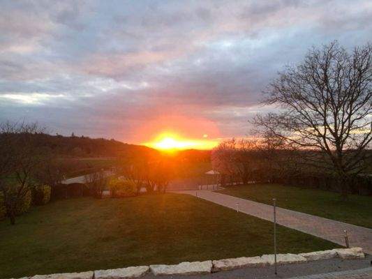 Sonnenuntergang aus dem SZ