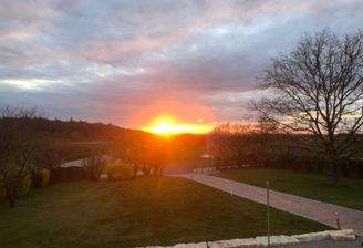 Sonnenuntergang aus dem SZ