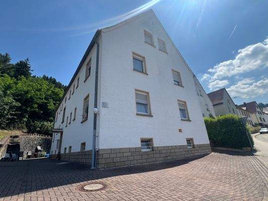 Vorderansicht von Straße