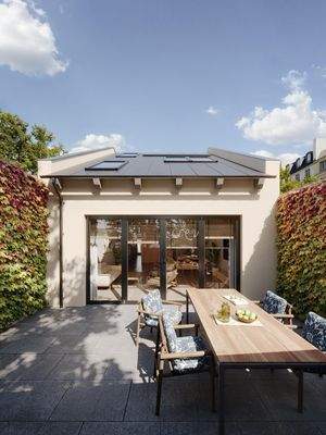 Gartenansicht zweites Haus