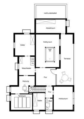 Grundriss Kellergeschoss