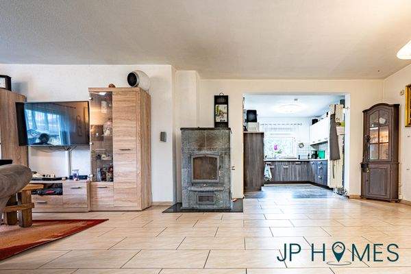 offene Küche / Kamin