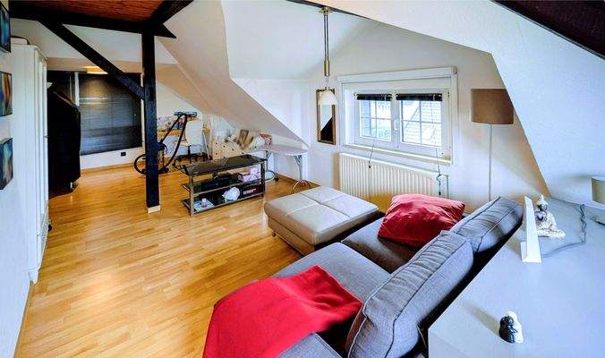 Wohnen im Dachgeschoss